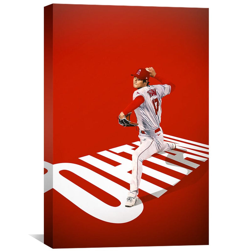 Ohtani Fastball Canvas