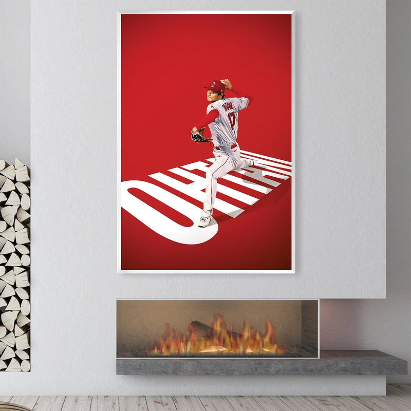 Ohtani Fastball Canvas