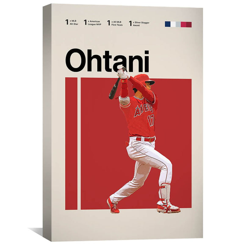 Ohtani Stats Canvas