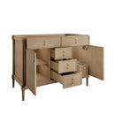James Martin Kinnsden 48" Single Bathroom Vanity, Weathered Oak
