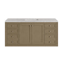James Martin Chicago 60" Single Bathroom Vanity, Walnut Whisper