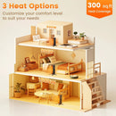 Oil Filled Radiator Heater with Adjustable Thermostat-Black by LJGDeals