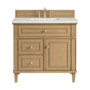 James Martin Lorelai 36" Single Bathroom Vanity, Light Natural Oak