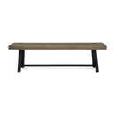 Acacia Outdoor Bench in Sandblast Finish