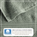 Cotton Terry Bath Towel Set - Cooper Collection by Great Bay Home