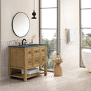 James Martin Breckenridge 36" Single Bathroom Vanity, Light Natural Oak