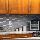 Gray 12x12 Honed Brick PVC Peel & Stick Tile (10 pack, 10 sq ft/case)