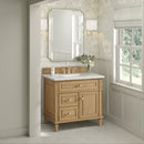 James Martin Lorelai 36" Single Bathroom Vanity, Light Natural Oak