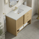 James Martin Marigot 48" Single Bathroom Vanity, Sunwashed Oak
