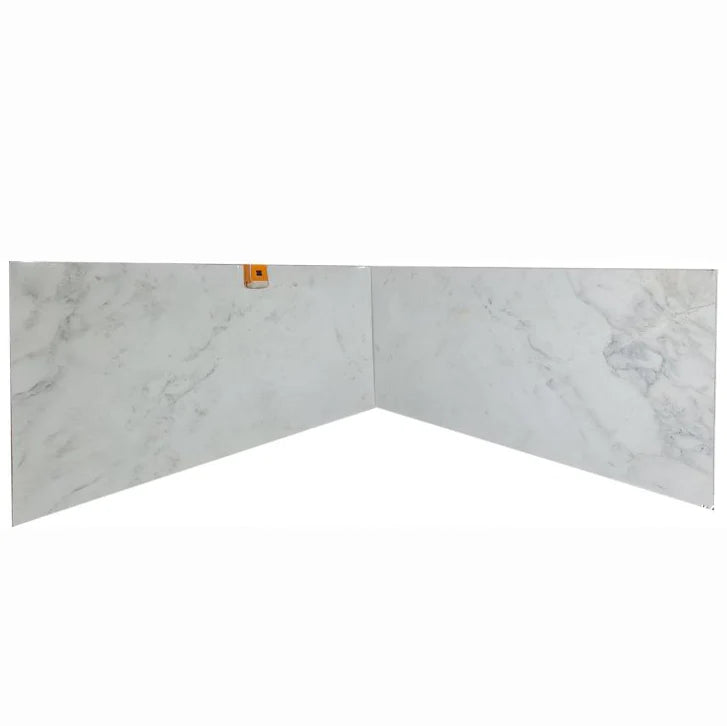 Oliva White Bookmatching Polished Marble Slab