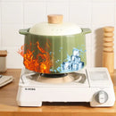 GobekUsa Gas Stove Rice Cooker Casserole Pot - High Temperature Resistant Soup Pot