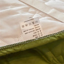 GobekUsa Cotton Lace Ruffles Quilted Bed Skirt Set with Pillowcases