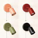 GobekUsa LED Wall Sconce Pull Chain Switch Cream Style Stair Light Fixture