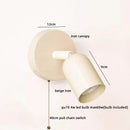 GobekUsa LED Wall Sconce Pull Chain Switch Cream Style Stair Light Fixture