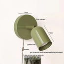GobekUsa LED Wall Sconce Pull Chain Switch Cream Style Stair Light Fixture