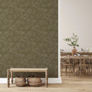 Monica's Orchard Wallpaper by Safari Natalia x Taddy Mikelaites by Loomwell Home Goods