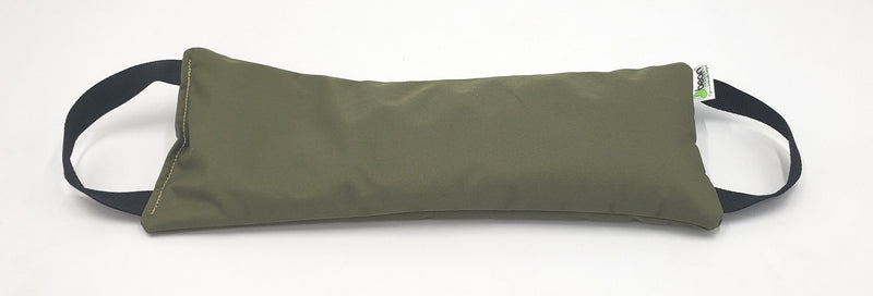 Yoga Sandbag 10 lb ( SAND FILLED ) dust free sand bag, yoga, photography, pilates - Made in USA