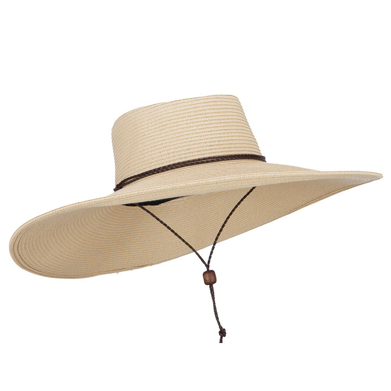 Women's Paper Braid Big Brim Hat