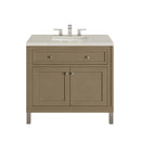 James Martin Chicago 36" Single Bathroom Vanity, Walnut Whisper