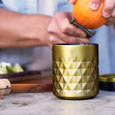 Paragon Stainless Steel Rocks Tumbler in Gold by Viski