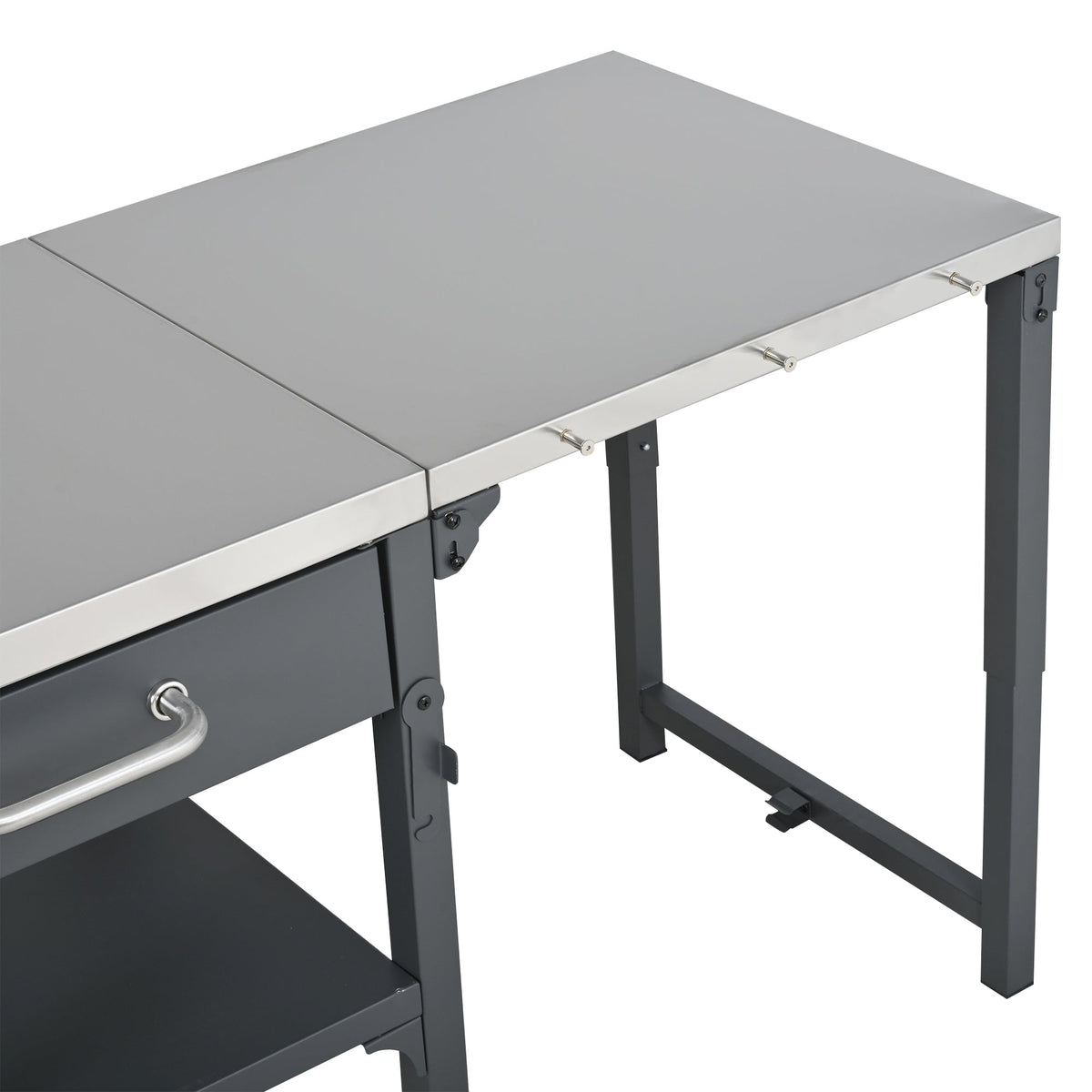 Outdoor Kitchen Cart Foldable Outdoor Prep Station, photo 14 of 18