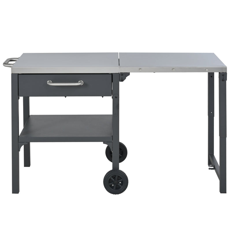 Outdoor Kitchen Cart Foldable Outdoor Prep Station, photo 4 of 18