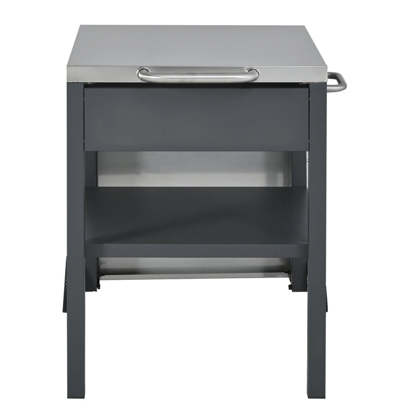 Outdoor Kitchen Cart Foldable Outdoor Prep Station, photo 9 of 18