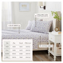 Watercolor Floral Sheet Set - Delia Collection by Great Bay Home