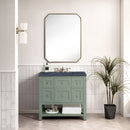 James Martin Breckenridge 36" Single Bathroom Vanity, Smokey Celadon
