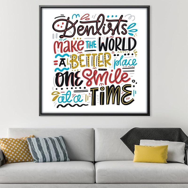 One Smile at a time Canvas