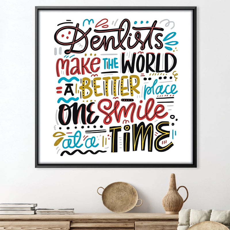 One Smile at a time Canvas