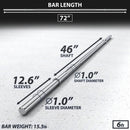 Synergee 1" Barbell