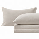 Viscose from Bamboo & Cotton Blend Jersey Knit Sheets
