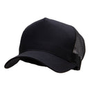 5 Panel High Profile Poly Cotton Twill Mesh Trucker Cap