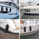 4 Ribbed Marine 8.5" x 27" Boat Fender Vinyl Bumper