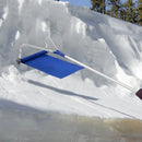 21 Feet Adjustable Aluminium Snow Roof Rake with Wheels and Oxford Slide by LJGDeals