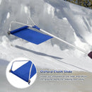 21 Feet Adjustable Aluminium Snow Roof Rake with Wheels and Oxford Slide by LJGDeals
