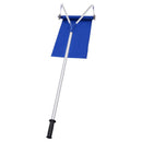 21 Feet Adjustable Aluminium Snow Roof Rake with Wheels and Oxford Slide by LJGDeals