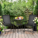 4-Pack Patio Folding Chairs Portable for Outdoor Camping by LJGDeals