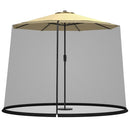 9 -10 Feet Outdoor Umbrella Table Screen Mosquito Bug Insect Net by LJGDeals