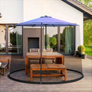 9 -10 Feet Outdoor Umbrella Table Screen Mosquito Bug Insect Net by LJGDeals