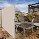 118.5 x 71 Inch Patio Retractable Folding Side Awning Screen by LJGDeals
