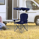 Portable Folding Beach Canopy Chair with Cup Holders by LJGDeals
