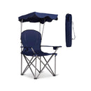 Portable Folding Beach Canopy Chair with Cup Holders by LJGDeals