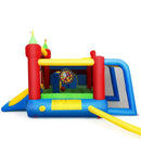 Inflatable Bounce House Kids Slide Jumping Castle without Blower by LJGDeals
