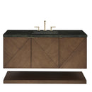 James Martin Marcello 48" Floating Single Bathroom Vanity, Chestnut