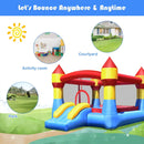 Inflatable Bounce House Castle Jumper Without Blower by LJGDeals