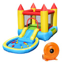 Inflatable Kids Slide Bounce House with 580w Blower by LJGDeals