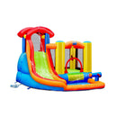 Inflatable Water Slide Bounce House with Pool and Cannon Without Blower by LJGDeals