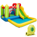 Outdoor Inflatable Bounce House with 480 W Blower by LJGDeals